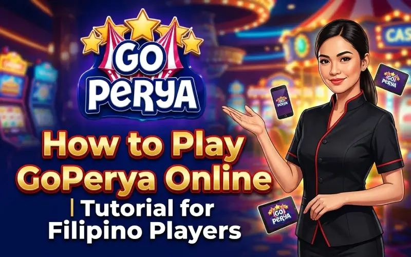 GoPerya online game interface tutorial for Filipino players
