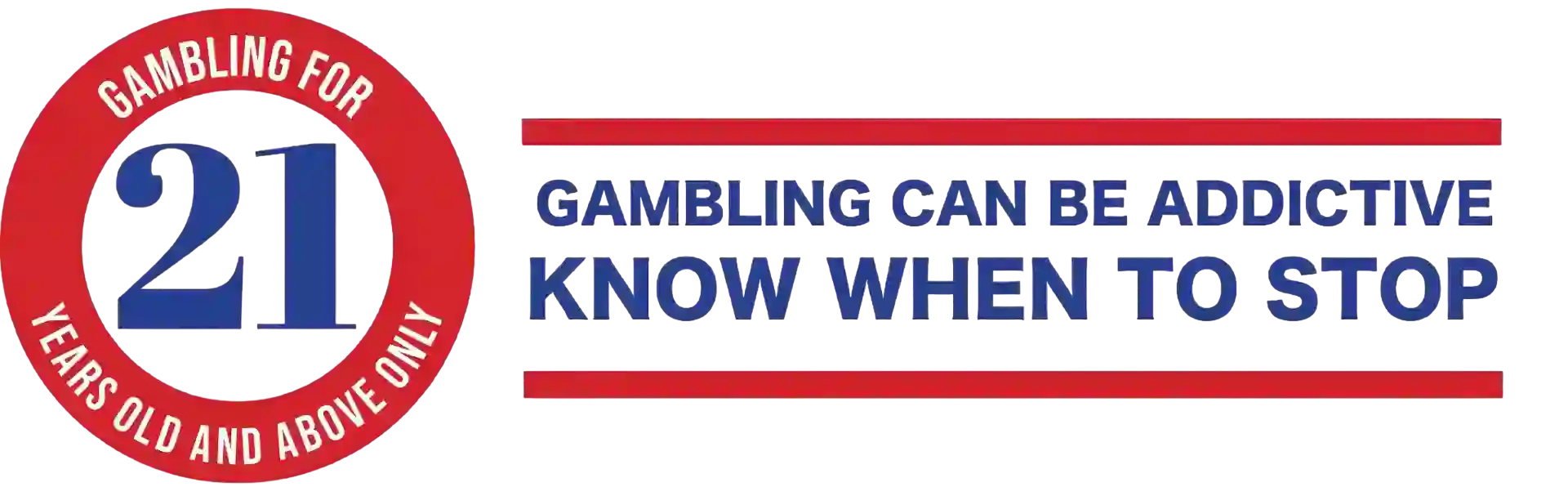 21+ Responsible Gaming Logo